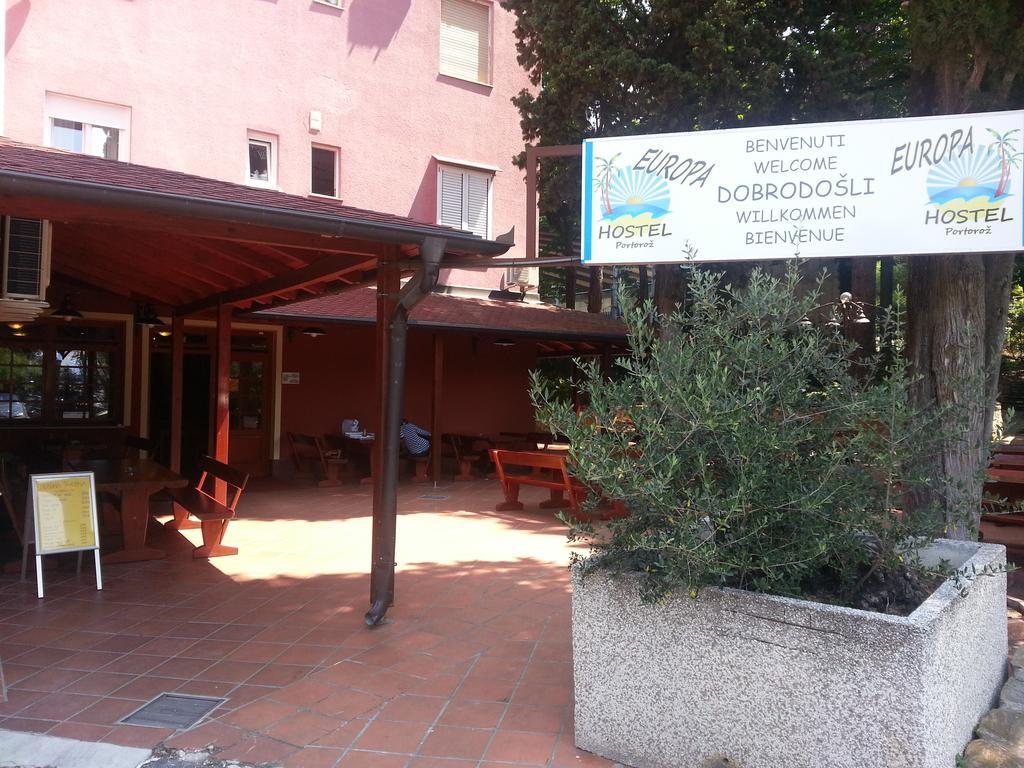 Europa Hostel Portorož Exteriér fotografie